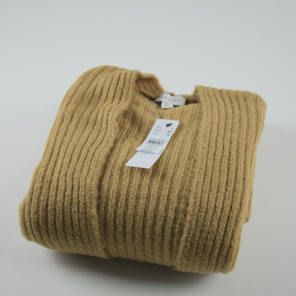 Topshop Brown Oversized Cardigan with pockets - Picture 5 of 11